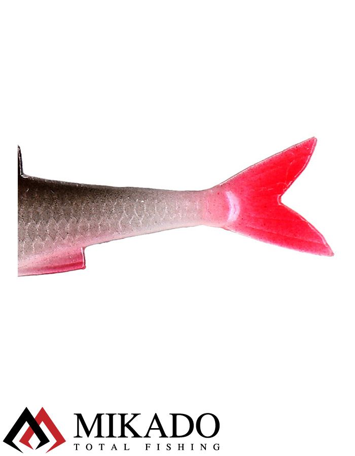 Виброхвост Mikado FLAT FISH 7 см., 2.7 г., ROACH (7 шт.)