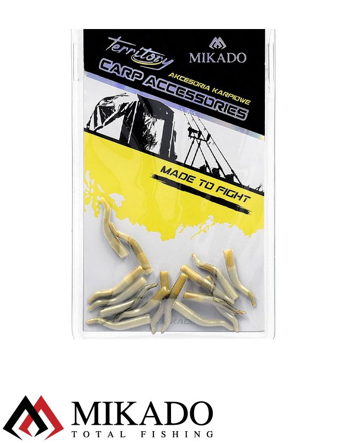 Насадка-позиционер для крючка Mikado AMC-11681N-10XL (прозрачный)  (15 шт.)