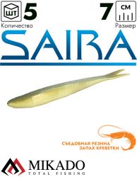 Приманка слаг Mikado SAIRA 7 см., 2.1 г., 341 (5 шт.)