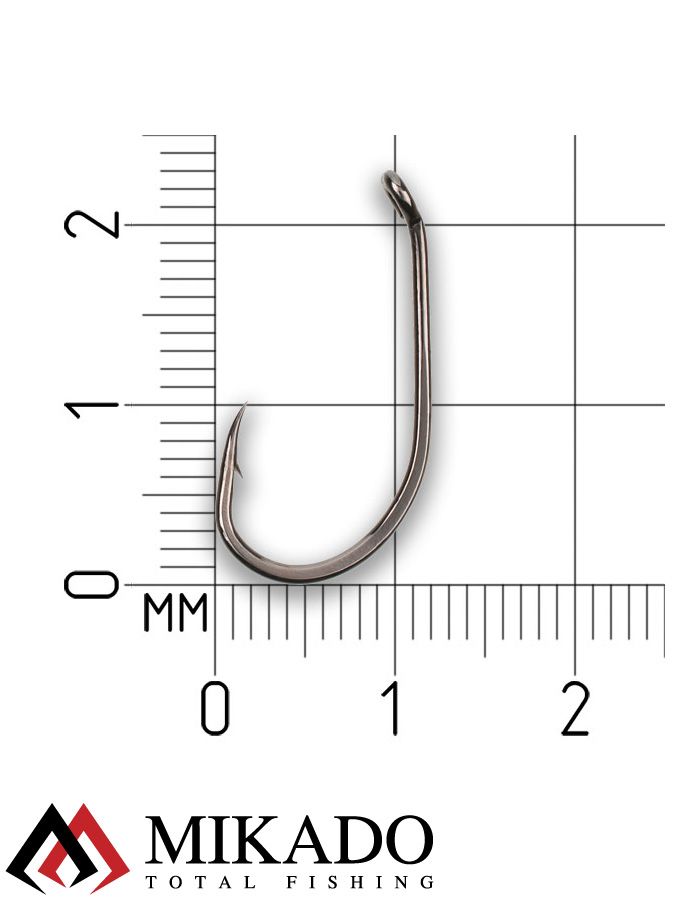 Крючки Mikado SENSUAL - FEEDER № 4 BN (с ушком) ( 10 шт.)