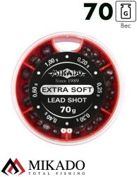 Набор грузил Mikado средний SET A - 70 г., набор