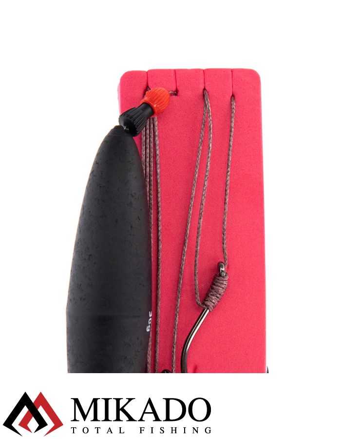 Оснастка на сома Mikado INTRO CAT c подводным поплавком 30г. / 175 см, крючок 4/0 + тройник № 4/0