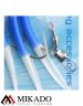 Морская оснастка Mikado GUMMI MAKK RIG, крючок № 4/0 (3шт.) BLUE