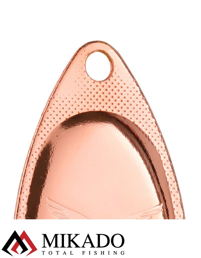 Блесна вращающаяся Mikado FOCUS №2, 4 г., медь 00, длина лепестка 28 мм.
