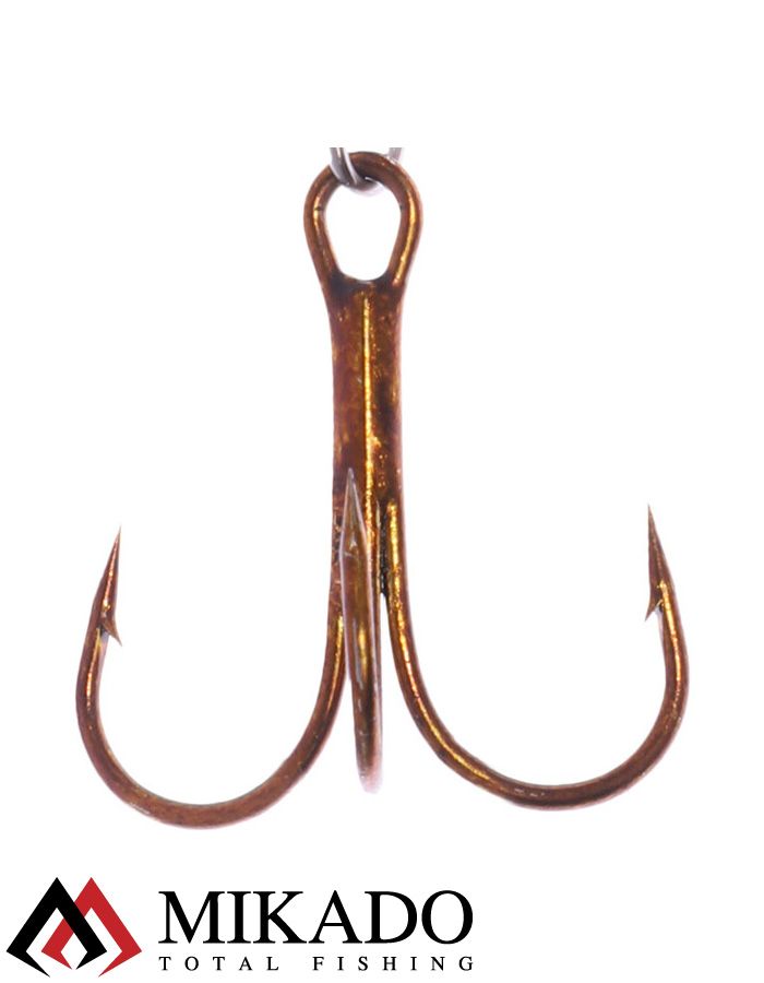 Блесна вращающаяся Mikado STREAM №2, 7 г., золото 00 чешуя, длина лепестка 42 мм.