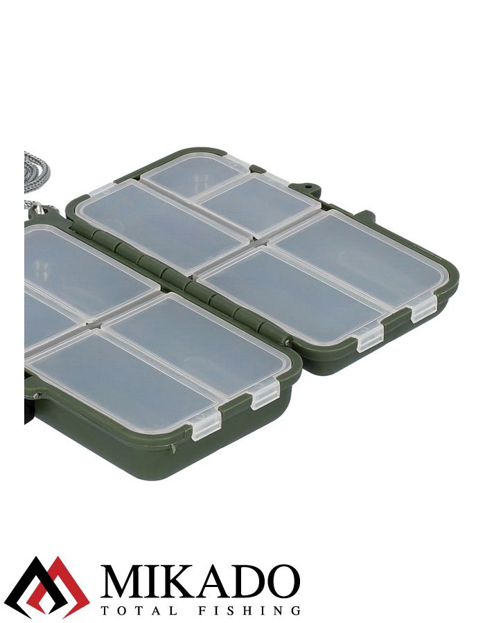 Коробочка двухсторонняя Mikado UACH-H404 ( 11.4 см x6.2 см x 3.4 см.)