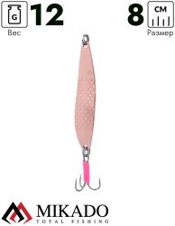 Блесна колеблющаяся Mikado RUNNER №3, 12 г., 8 см., медь