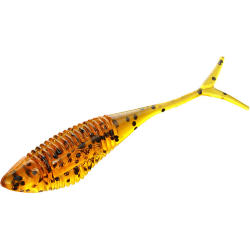 Червь силиконовый Mikado FISH FRY для drop shot 5.5 см. / 350 ( 5 шт.)