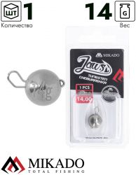 Чебурашка Mikado JAWS TUNGSTEN 14 гр. ( 1 шт.)