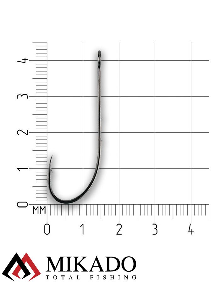 Крючки Mikado SENSUAL - CHEBURASHKA SLIM № 1/0 (с ушком)  ( 10 шт.)