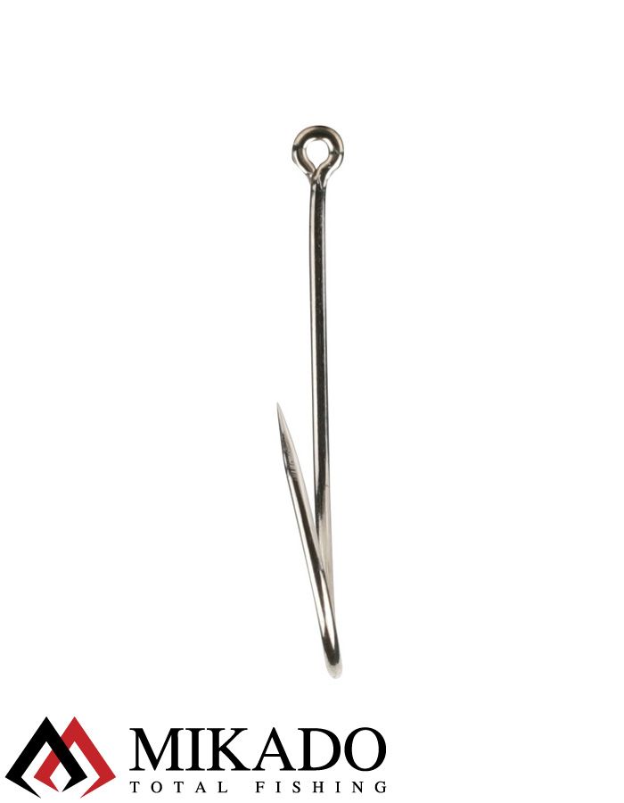 Крючки с поводками Mikado TROUT CAMPIONE № 2 NI / 0.25 мм. / 75 см. ( 10 шт.)