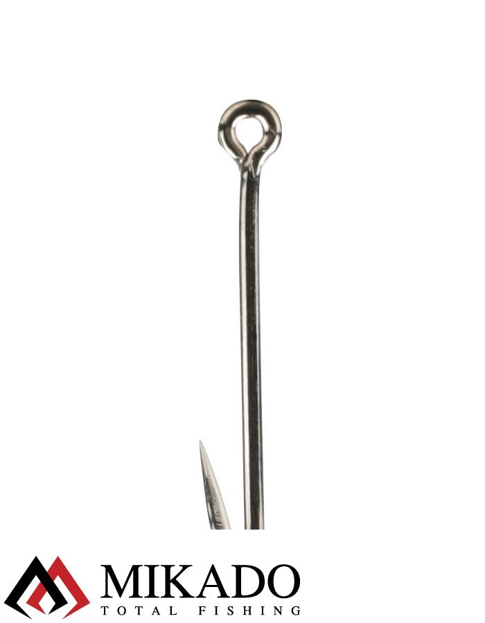 Крючки с поводками Mikado TROUT CAMPIONE № 2 NI / 0.25 мм. / 75 см. ( 10 шт.)