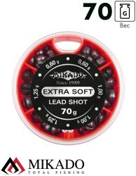 Набор грузил Mikado средний SET B - 70 г., набор