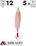 Блесна колеблющаяся Mikado GALLE №1, 12 г., 5.9 см., медь
