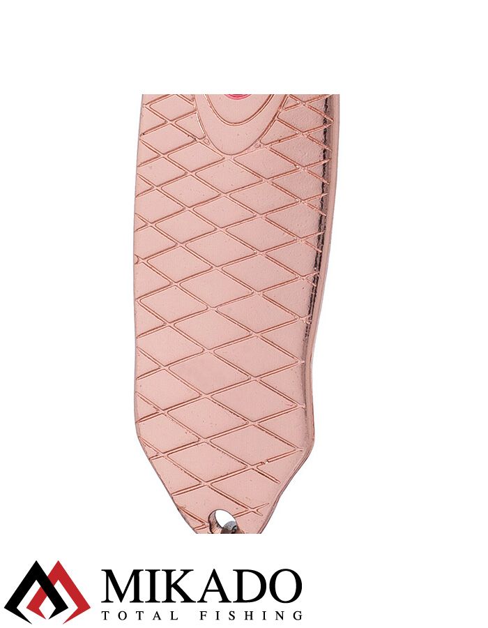 Блесна колеблющаяся Mikado GALLE №1, 12 г., 5.9 см., медь