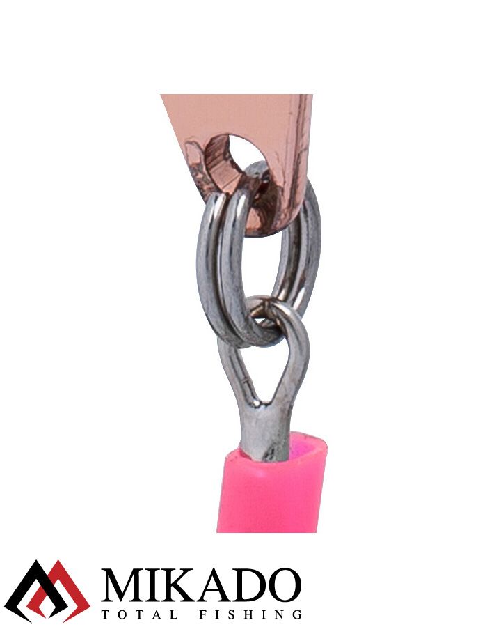 Блесна колеблющаяся Mikado BLEAK №2, 15 г., 9 см., медь