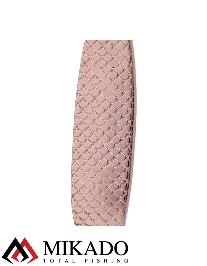 Блесна колеблющаяся Mikado MINNOW №1, 7.5 г., 6 см., медь