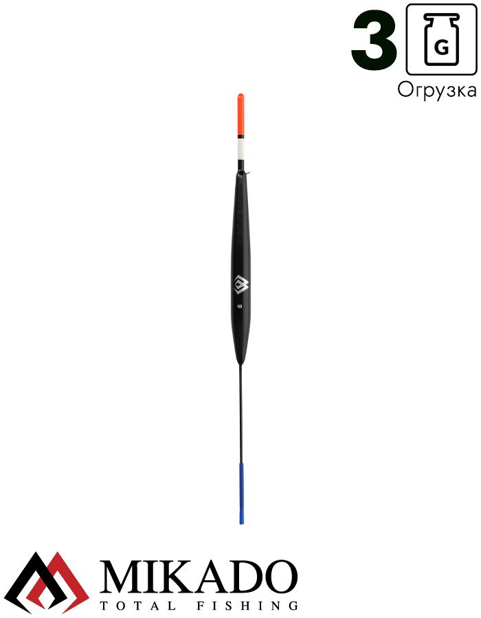Поплавок стационарный Mikado - EX SMS-060-030, 3,0 г.