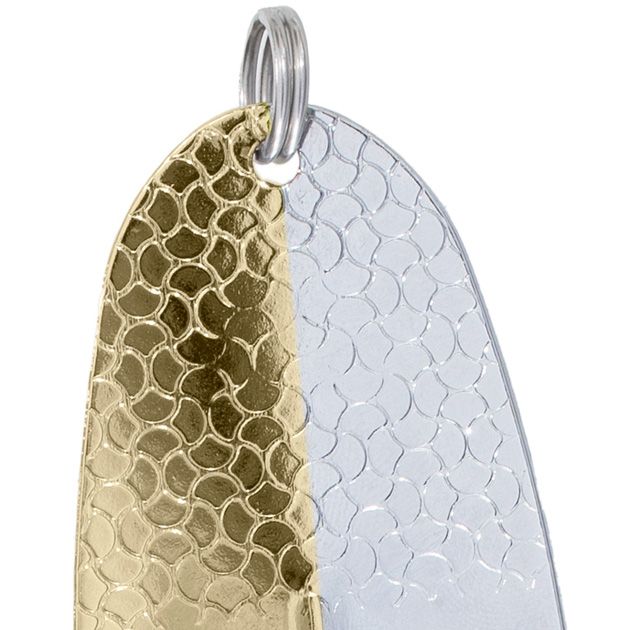 Блесна колеблющаяся Mikado SHALLOW KILLER 21 г., 8,3 см., SILVER and GOLD