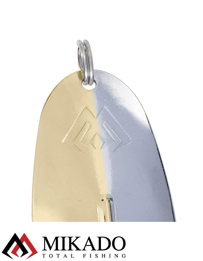 Блесна колеблющаяся Mikado SHALLOW KILLER 21 г., 8,3 см., SILVER and GOLD