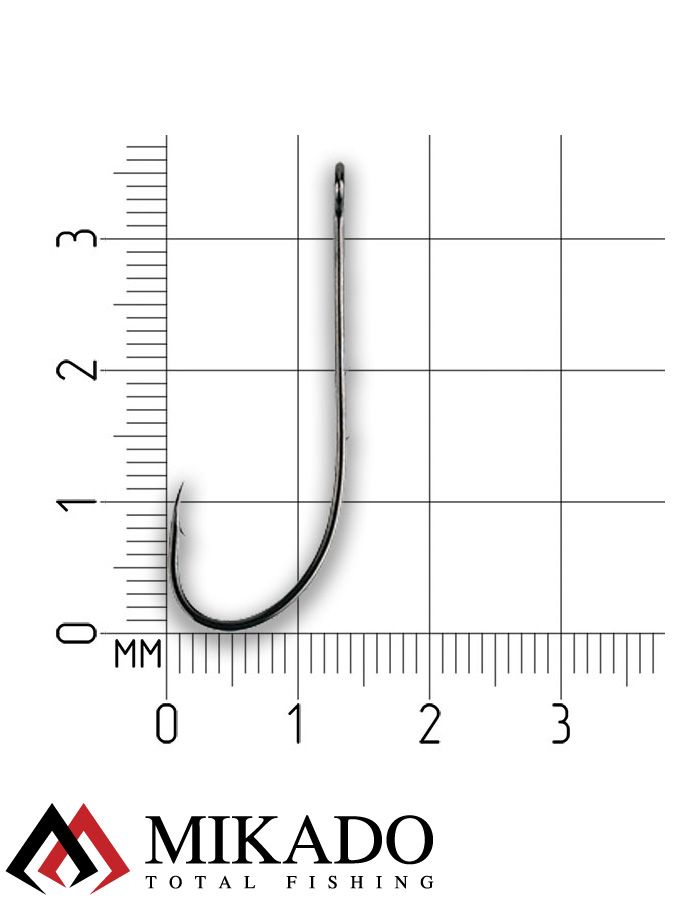 Крючки Mikado SENSUAL - CHEBURASHKA SLIM № 2 (с ушком)  ( 10 шт.)