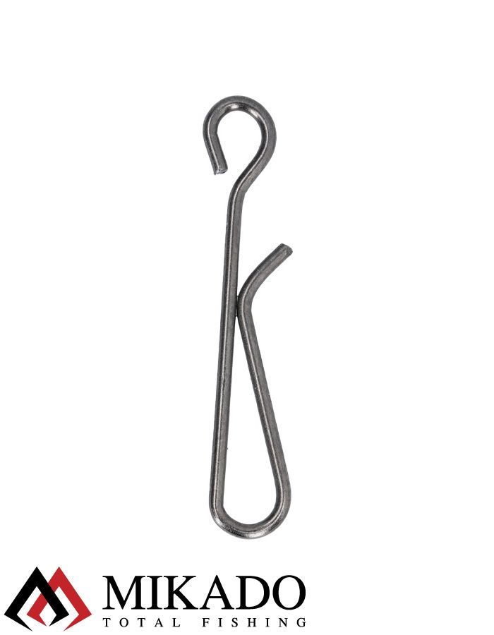 Застежка Mikado Hanging BN размер M.  тест 14 кг. (12 шт.)