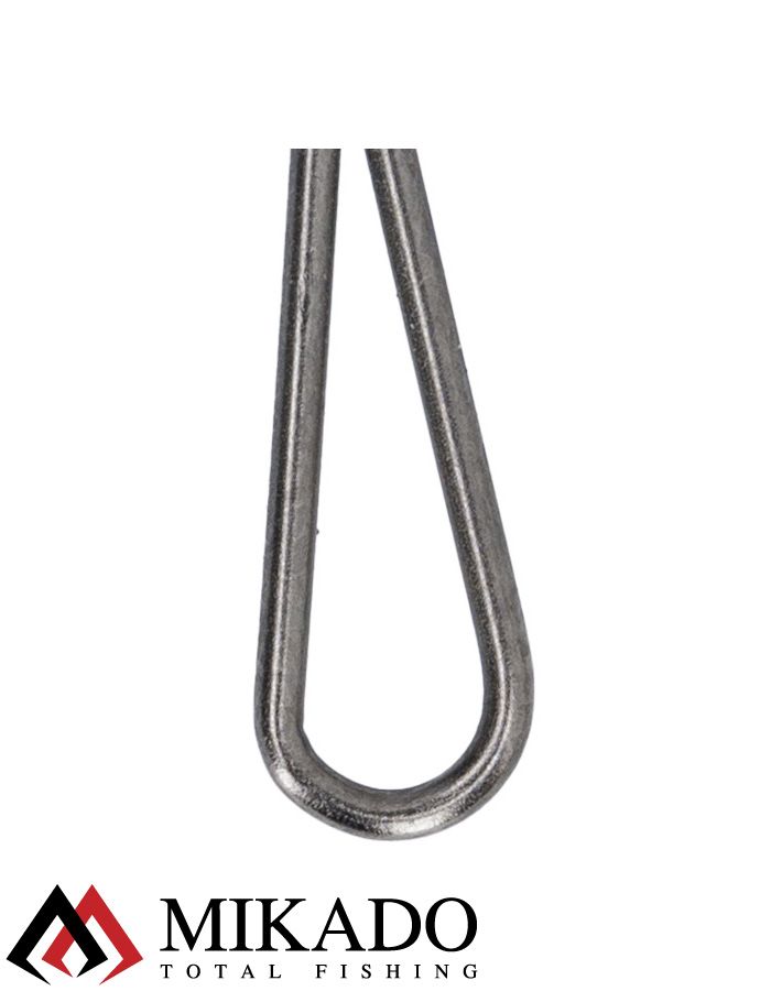 Застежка Mikado Hanging BN размер M.  тест 14 кг. (12 шт.)