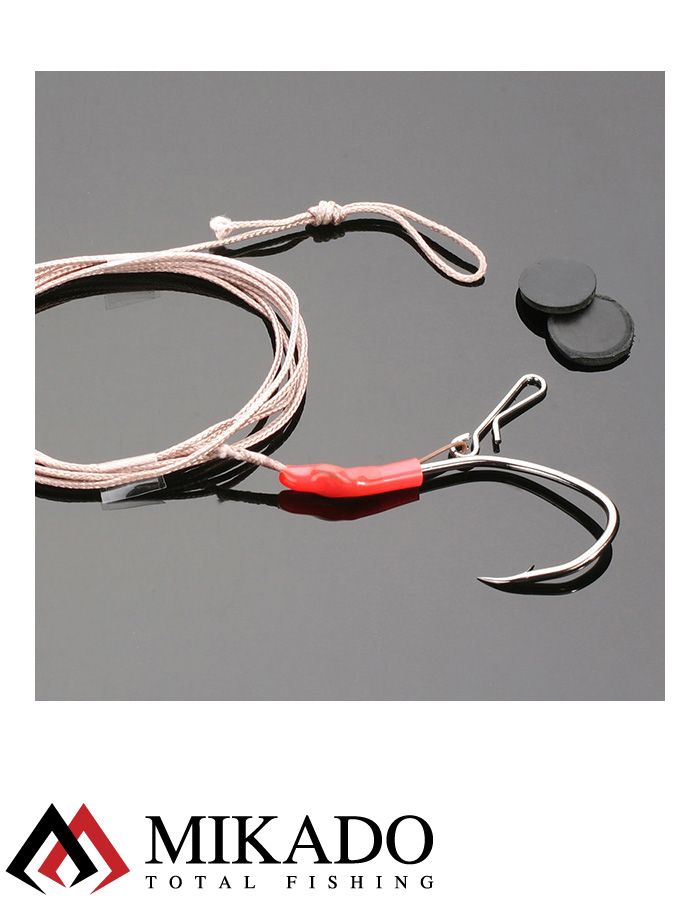 Оснастка на сома Mikado INTRO CAT для пеллет,  120 см, крючок № 4/0